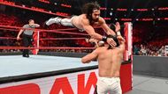 Becky Lynch and Seth Rollins continued their dominant ways with a win over Andrade and Zelina Vega